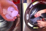 Tác dụng bất ngờ khi cho đá lạnh vào máy giặt – Làm đẹp