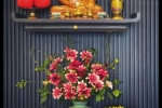 Lọ hoa trên bàn thờ đặt bên trái hay bên phải mới đúng? – Làm đẹp