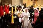 Đám cưới Hoàng tử Brunei: Cặp đôi đẹp như bước ra từ cổ tích, lễ đường xa hoa lộng lẫy đến từng chi tiết – Khám phá