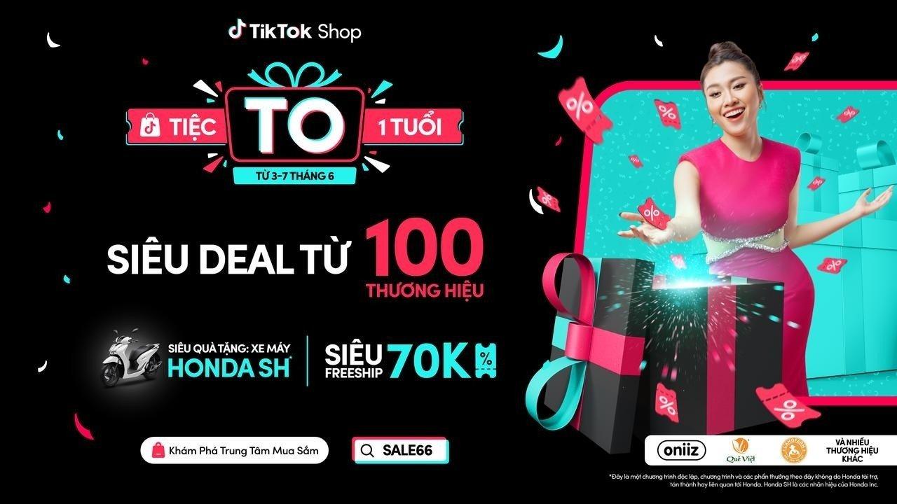 Chương trình Tiệc To 1 Tuổi của TikTok Shop tri ân cộng đồng mua sắm tại Việt Nam với loạt ưu đãi độc quyền – Làm đẹp