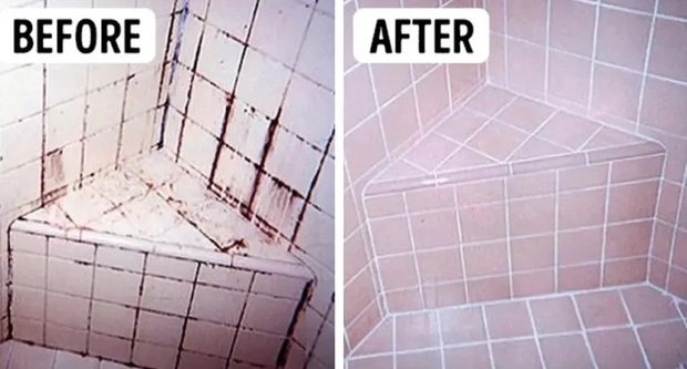Cách hay giúp làm sạch rãnh gạch đen trong nhà tắm – Làm đẹp