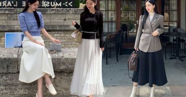 Tết diện chân váy dài theo 6 cách được nàng blogger Hàn gợi ý, bạn kiểu gì cũng được khen sang và thanh lịch – Làm đẹp