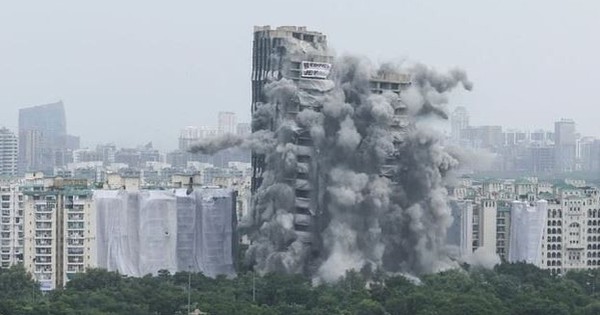 10 giây phá dỡ tòa tháp đôi xây dựng trái phép khổng lồ: Hơn 3.700 kg chất nổ để lại 80.000 tấn gạch vụn, người dân chỉ có 10 tiếng để sơ tán – Khám phá